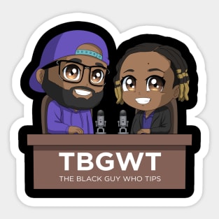 TBGWT Desk Logo Sticker